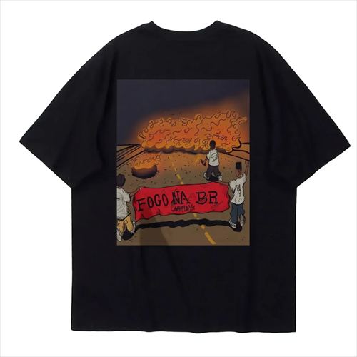 Camisa FOGO NA BR — DV7Creations
